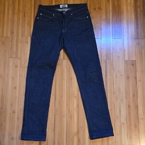 Naked & Famous Denim Men's Straight Jeans - Dark Blue